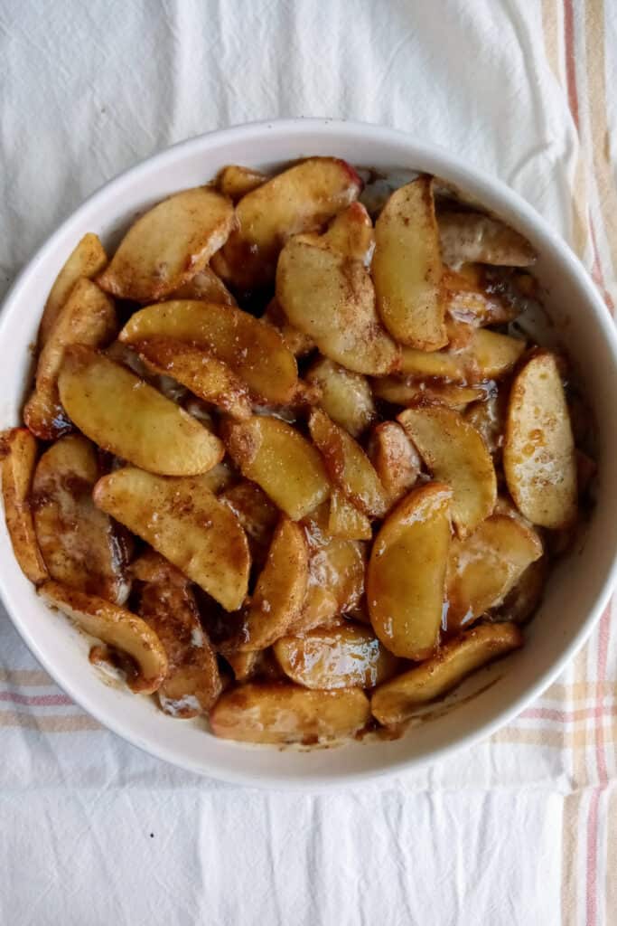 This apple inspired baked dessert is perfect for fall.