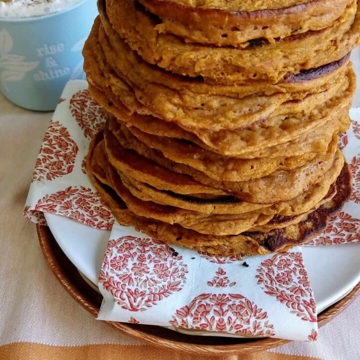 Easy pumpkin pancakes