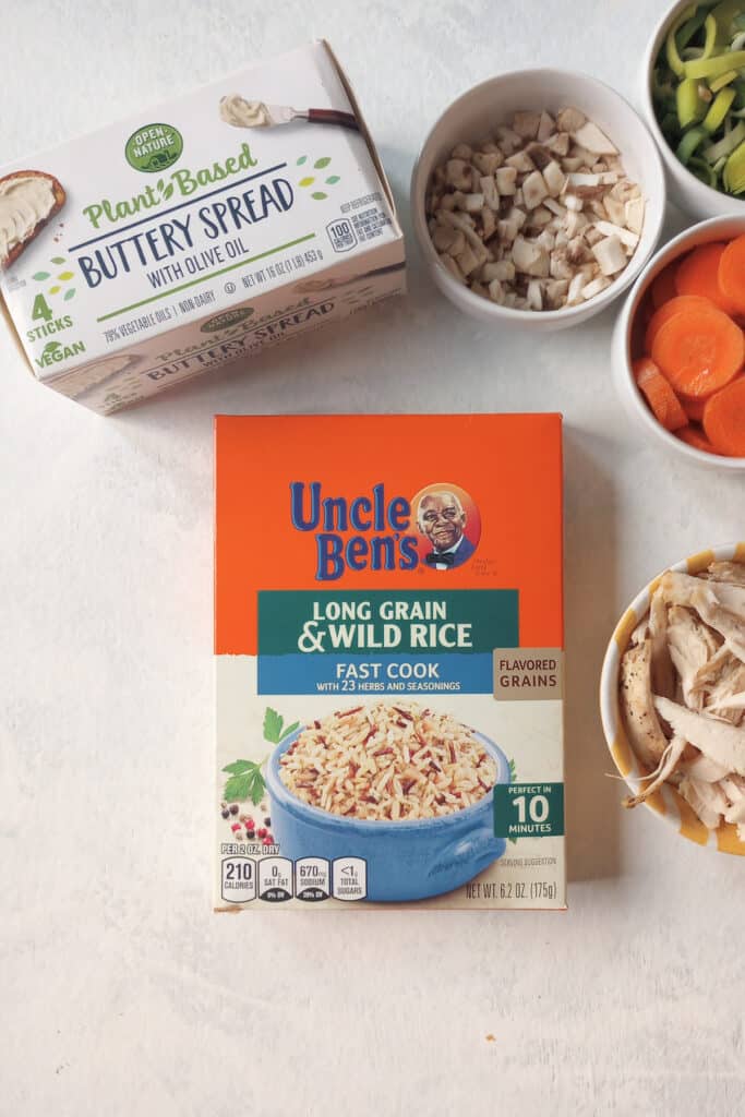 This dinner idea is quick and simple with Uncle Ben's fast cooked rice.