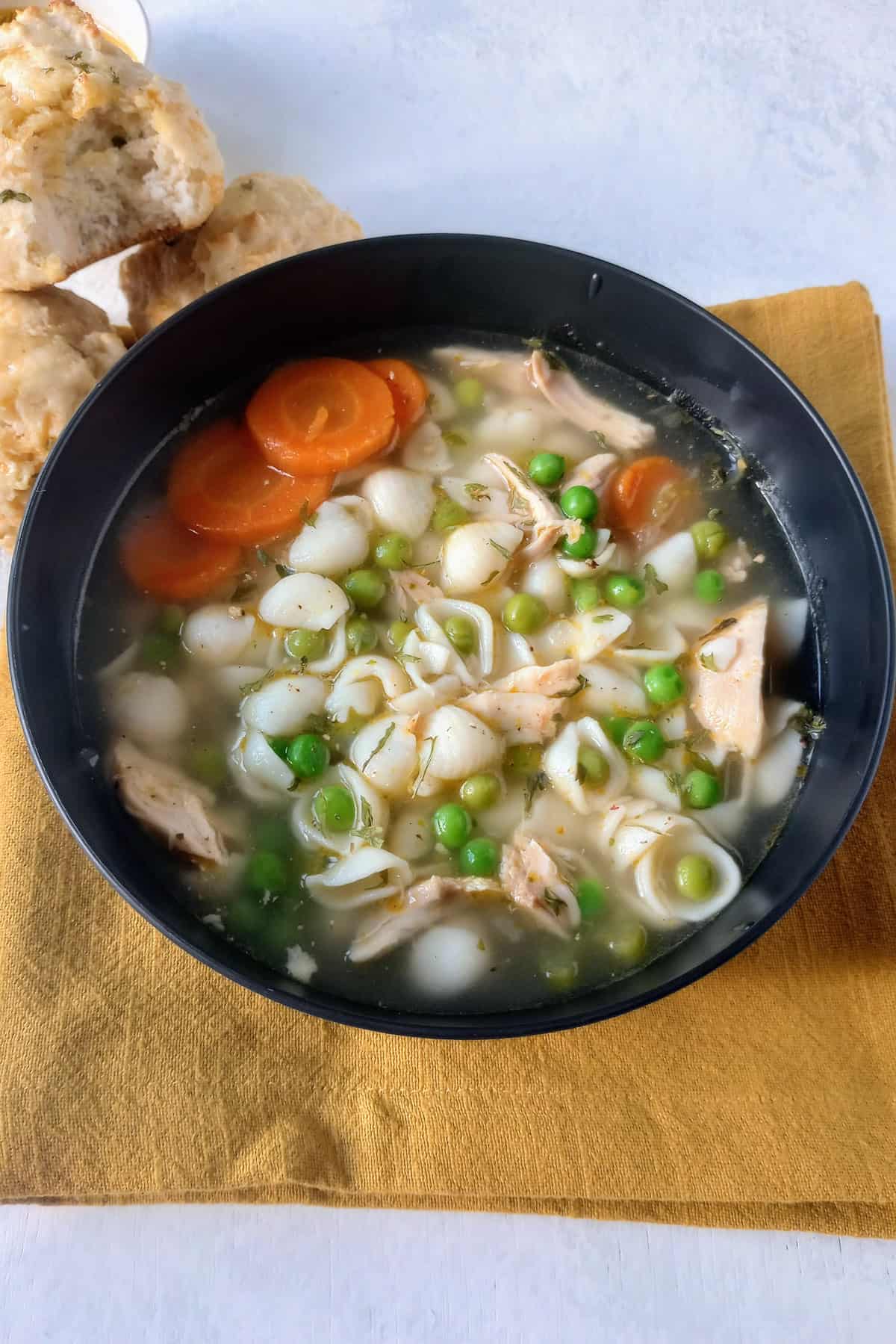 Leftover Turkey Noodle Soup Flavored Apron