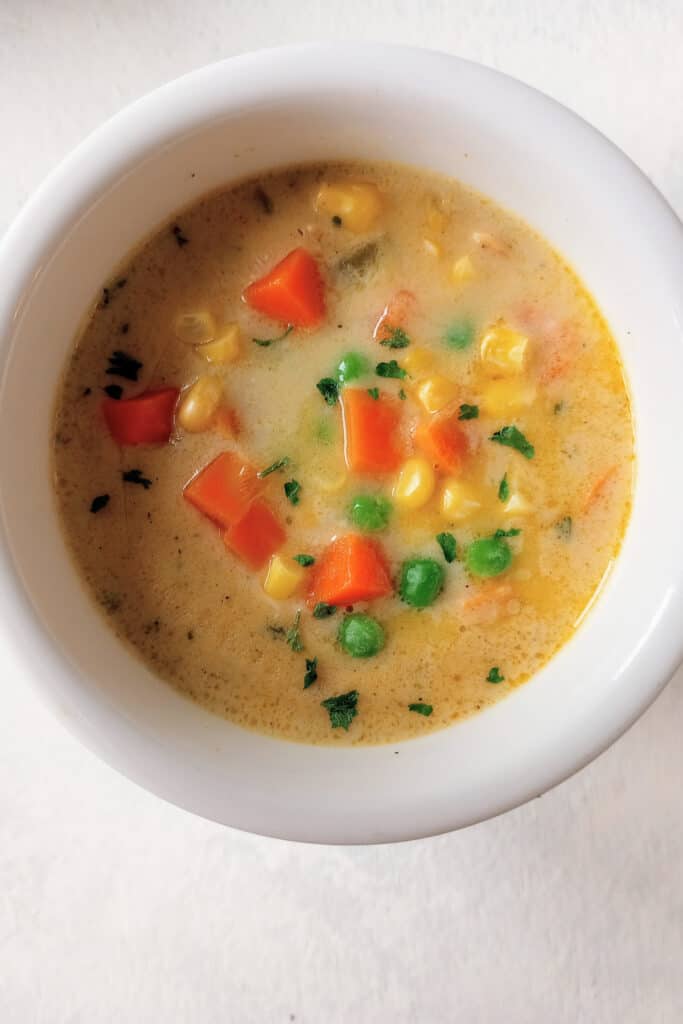 Copycat potbelly chicken potpie soup is comfort food at its finest. 