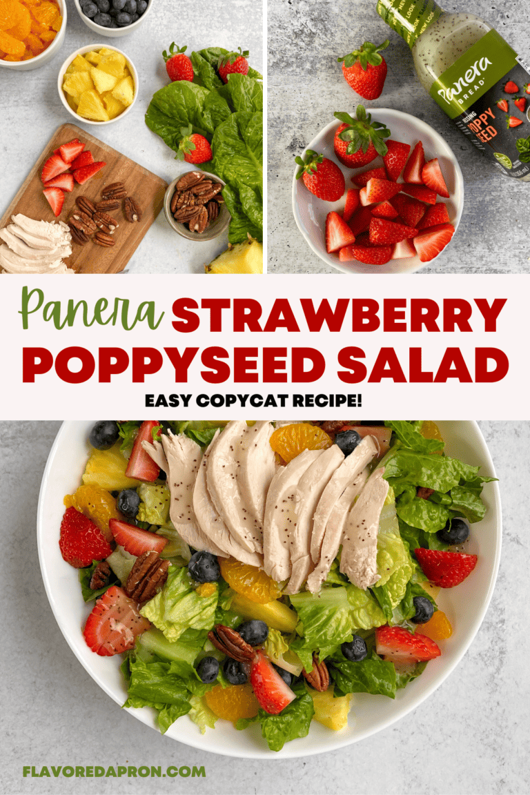 Panera Strawberry Poppyseed Salad Perfect For Summer Flavored Apron