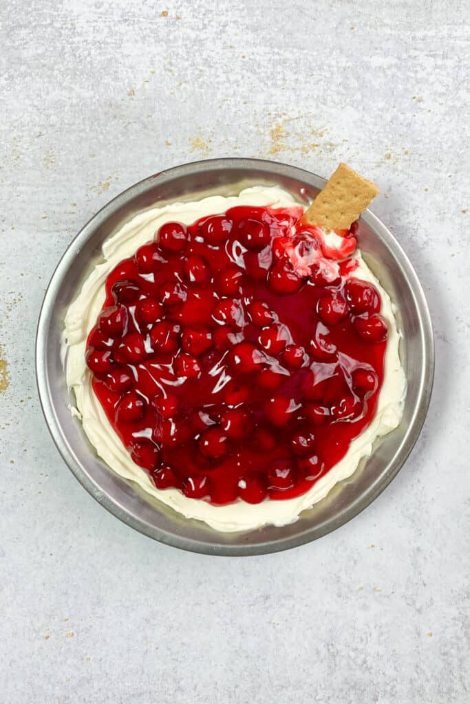 Cherry Cheesecake Dip (Without Marshmallow Fluff) - Flavored Apron