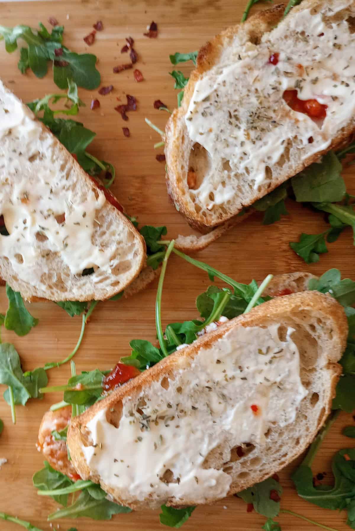 Sweet and Spicy Goat Cheese Grilled Cheese - Flavored Apron