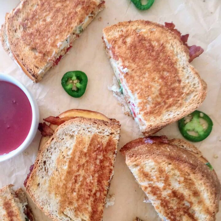 jalapeno popper grilled cheese.