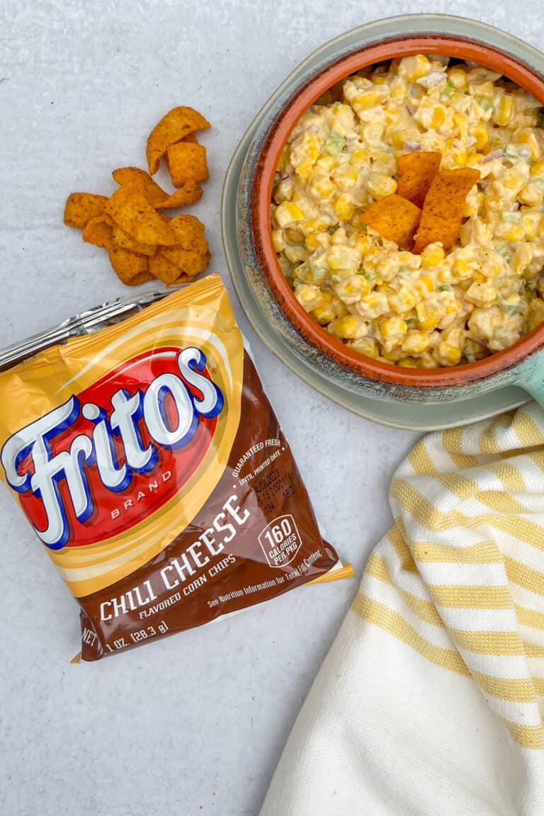 Easy Frito Corn Dip Flavored Apron