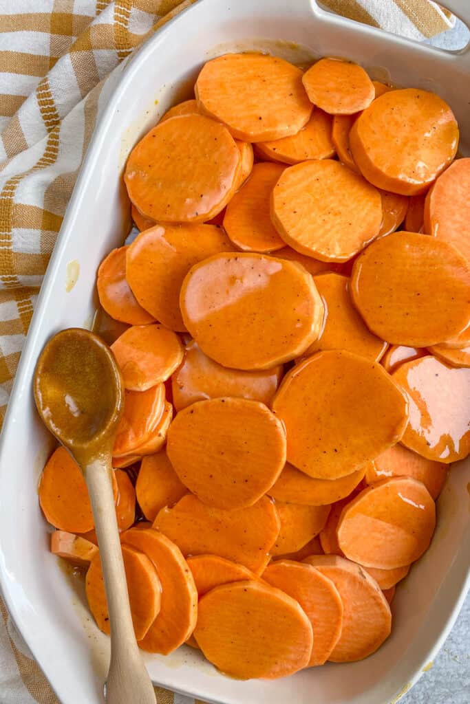 sweet potatoes with orange juice recipe